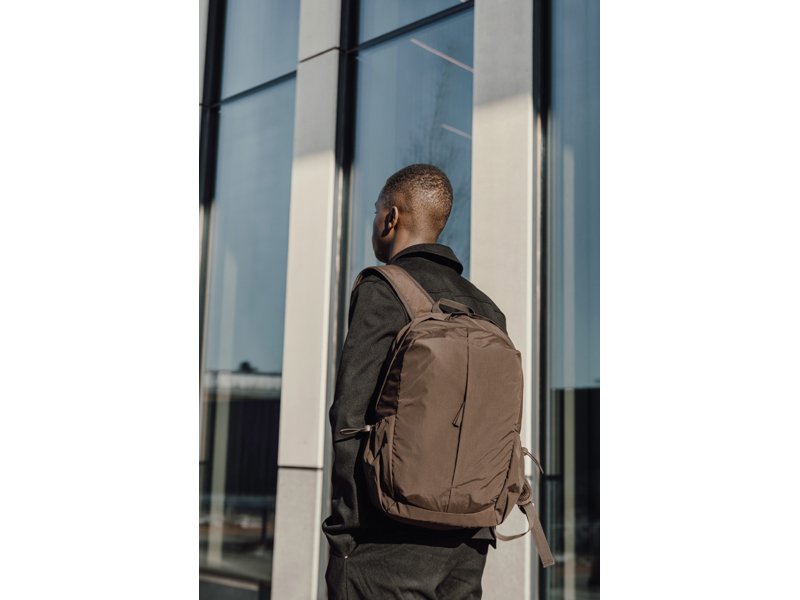 KENTO URBAN RCS recycled nylon 15,6 inch rugzak met voorvak KENTO URBAN RCS recycled nylon 15,6 inch rugzak met voorvak
