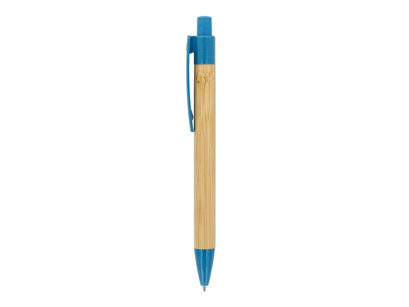 Ball pen bamboe met tarwestro