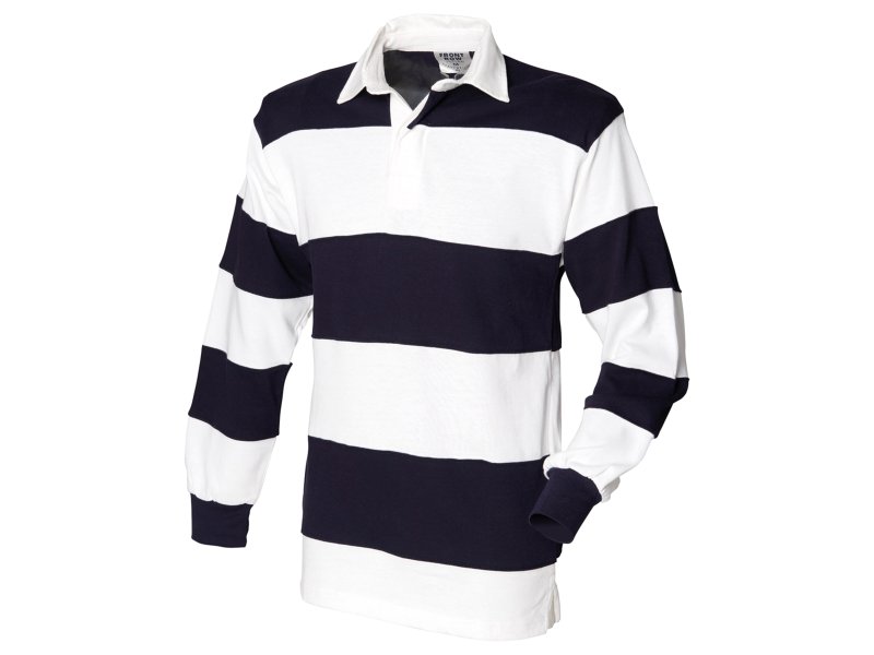Stripe long sleeve rugby shirt Stripe long sleeve rugby shirt