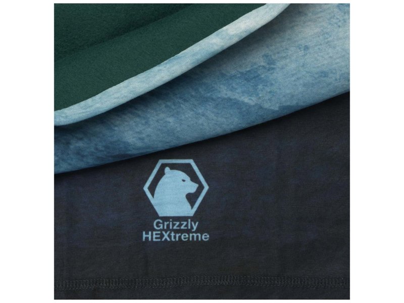 Lara sublimatie multi-scarf met fleecelaag en zomen Lara sublimatie multi-scarf met fleecelaag en zomen