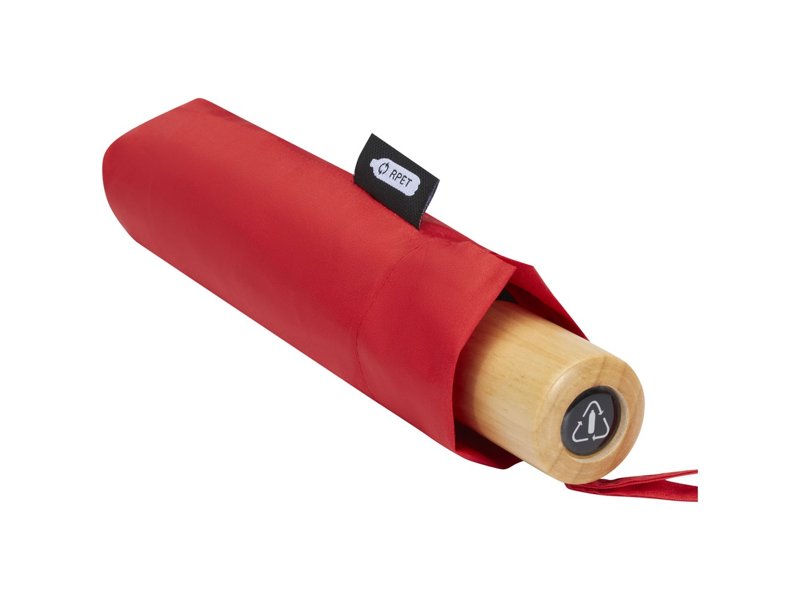 Birgit 21'' opvouwbare windproof gerecyclede PET-paraplu