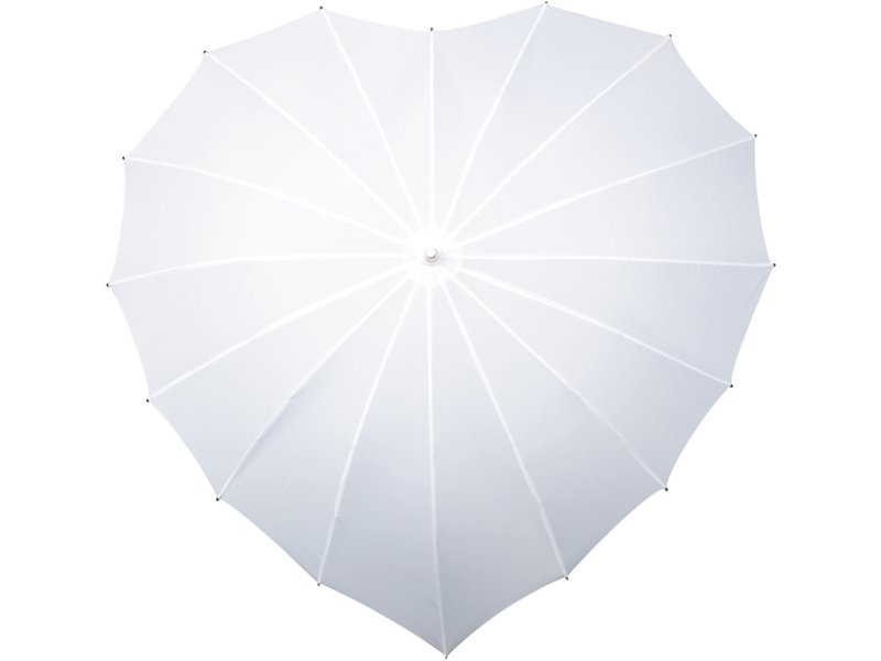 IMPLIVA - Hartvormige paraplu registered design - Handopening - Windproof - 110 cm IMPLIVA - Hartvormige paraplu registered design - Handopening - Windproof - 110 cm