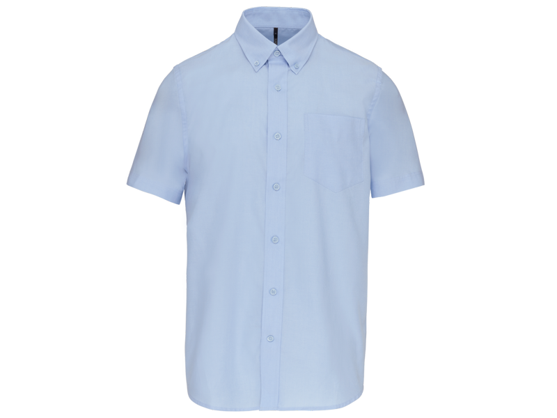 Kariban Heren oxford overhemd korte mouwen