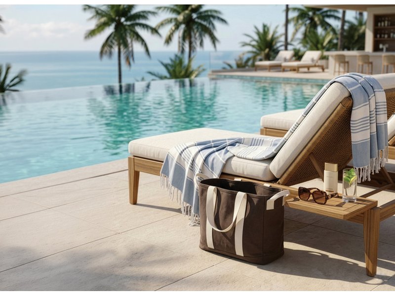 BEAU AWARE™ strandtas canvas BEAU AWARE™ strandtas canvas