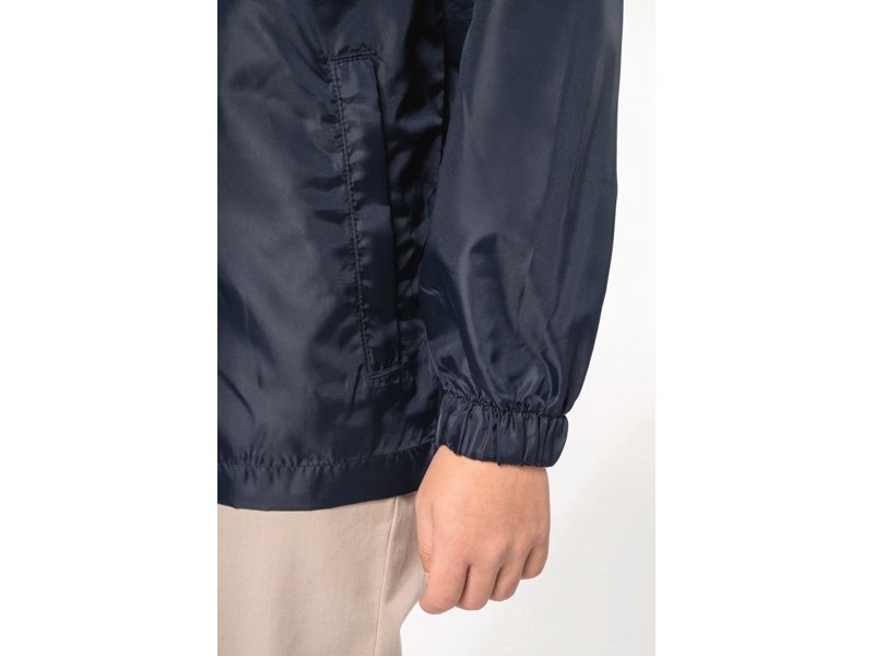 Kariban Windbreaker, voordelige kinderjas geschikt voor bedrukken met logo en/of reclame
