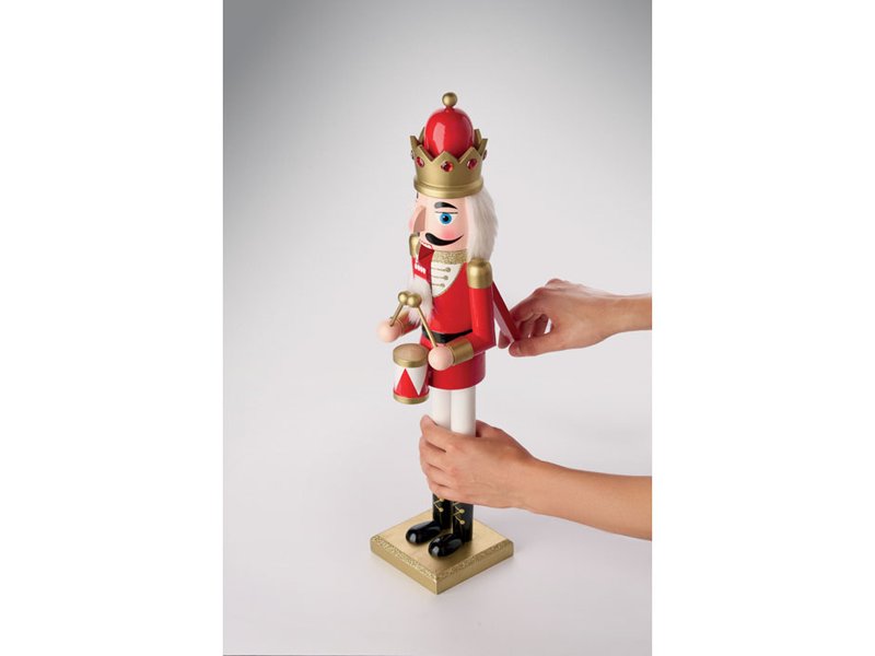 Grote houten notenkraker