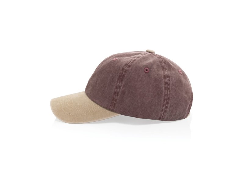 BEAU AWARE™ Washed 6 panel twill two tone cap BEAU AWARE™ Washed 6 panel twill two tone cap