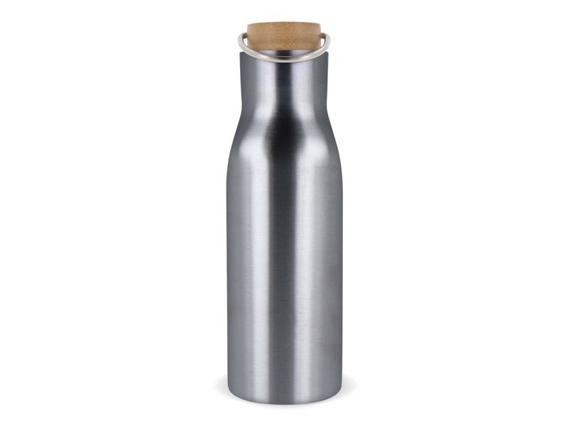 Thermo fles met bamboe deksel 500ml