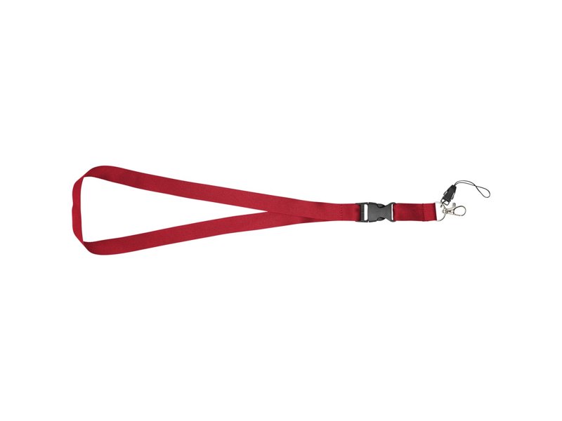 Sagan lanyard met afneembare gesp en telefoonhouder