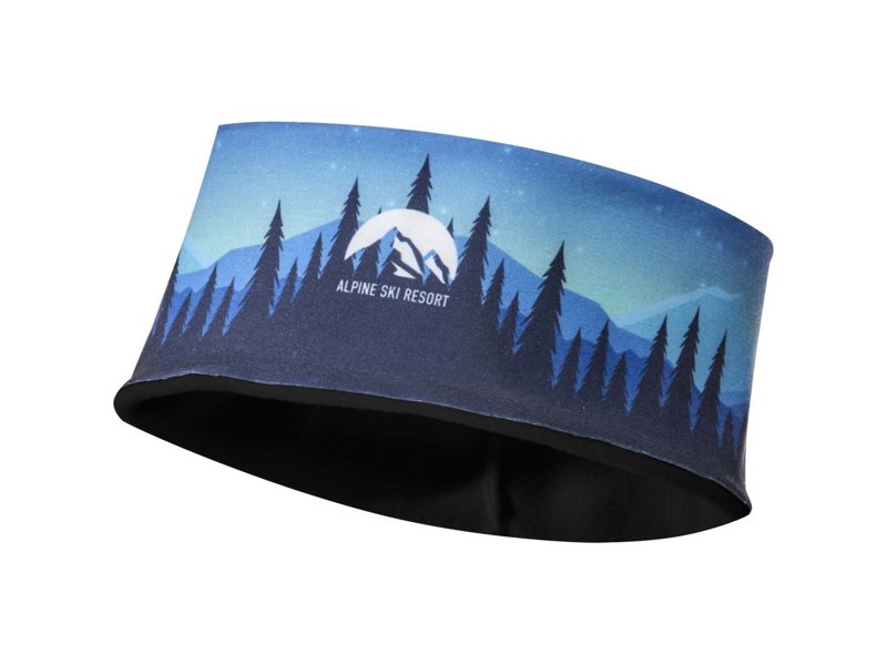 Emma sublimatie hoofdband van RPET met fleece