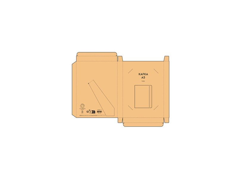Schrijfmap Kafka A5