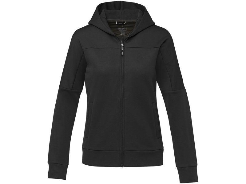 Nubia gebreid performance dames jack met volledige rits