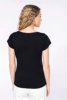 Kariban  Dames-t-shirt korte mouwen met boothals Kariban  Dames-t-shirt korte mouwen met boothals