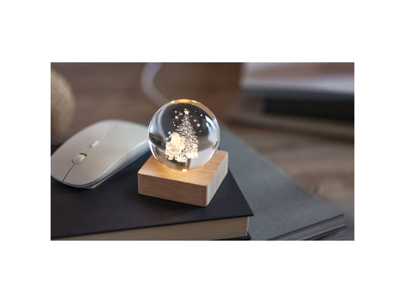 Kerstbol Santa Light