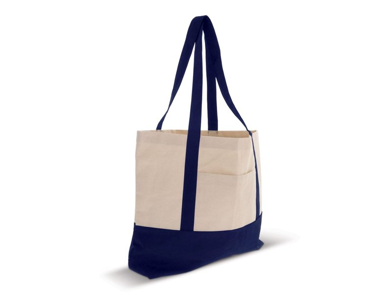 Strandtas katoenen canvas OEKO-TEX® 280g/m² 42x10x30cm