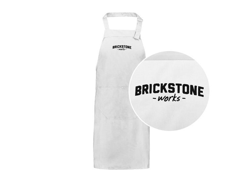 BBQ schorten bedrukken of borduren? Bedrukken met logo,snel in huis!