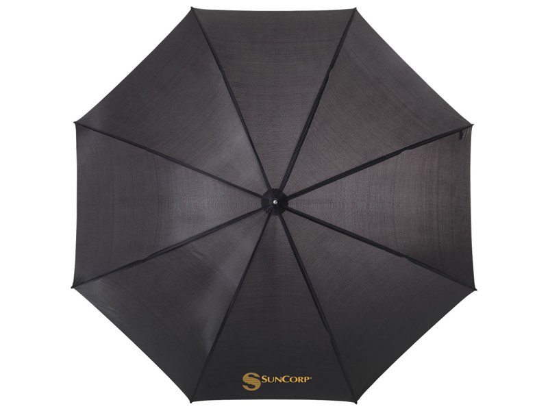 Luxe Golfparaplu Karl met Houten Handvat - Paraplu's Bedrukken met Uw Logo