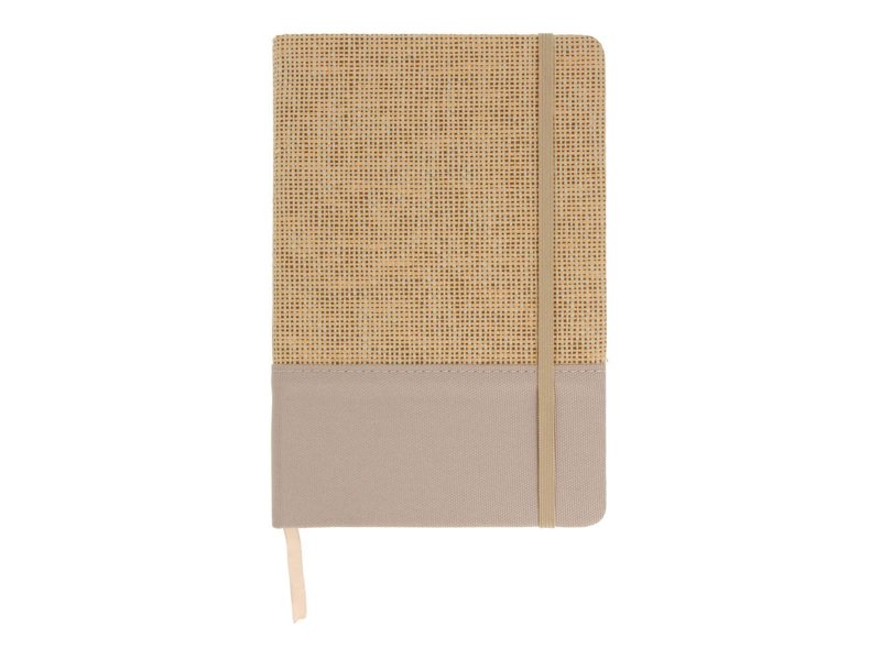 Notitieboek jute R-PET Notitieboek jute R-PET