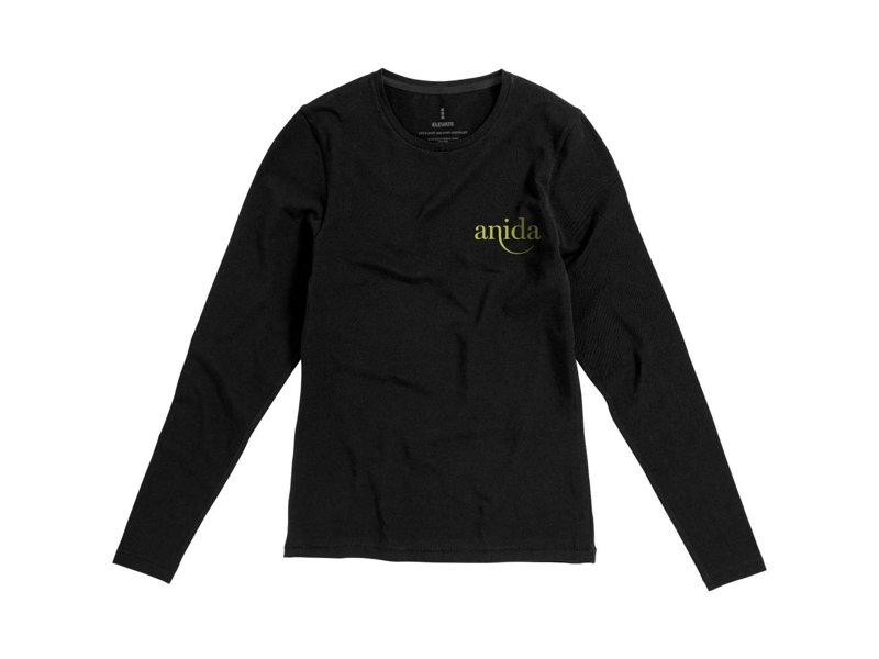 Ponoka biologisch dames t-shirt met lange mouwen| TotZiens Ponoka biologisch dames t-shirt met lange mouwen| TotZiens