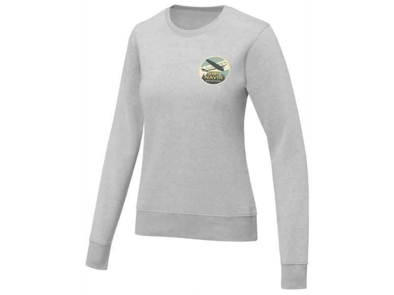Zenon dames sweater met crewneck