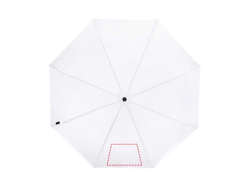 Birgit 21'' opvouwbare windproof gerecyclede PET-paraplu