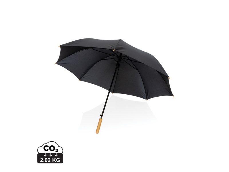 27" Impact AWARE™ RPET 190T auto open bamboe paraplu 27" Impact AWARE™ RPET 190T auto open bamboe paraplu