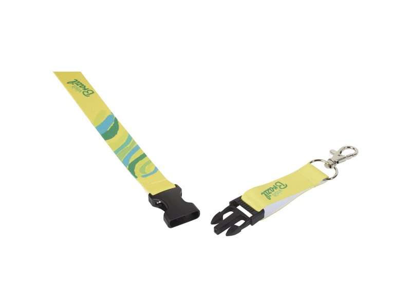 Bucks lanyard in kleur (dubbelzijdig)