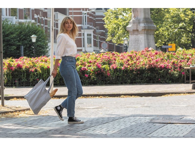 Impact AWARE™ gerecycled katoenen draagtas met bodem 145gsm Impact AWARE™ gerecycled katoenen draagtas met bodem 145gsm