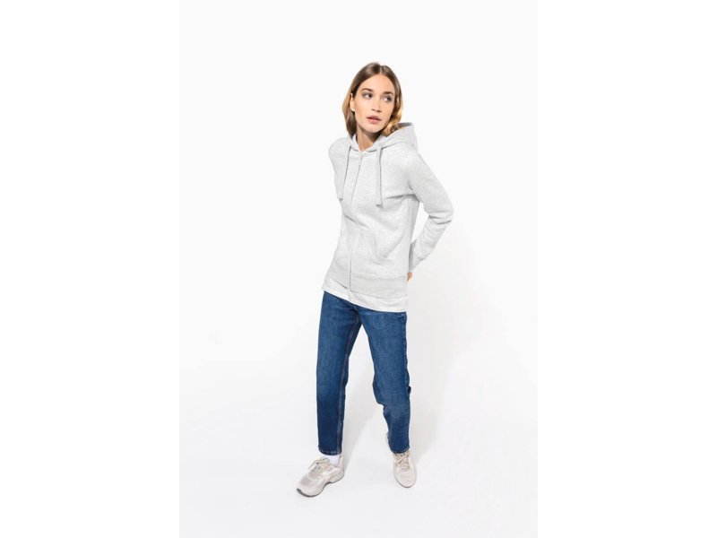 Damevest van Kariban, leuk als dames teamsweaters met logo