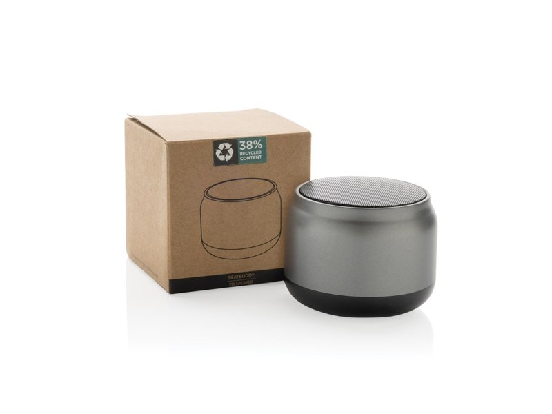 BeatBuddy gerecycled plastic 3W-luidspreker BeatBuddy gerecycled plastic 3W-luidspreker