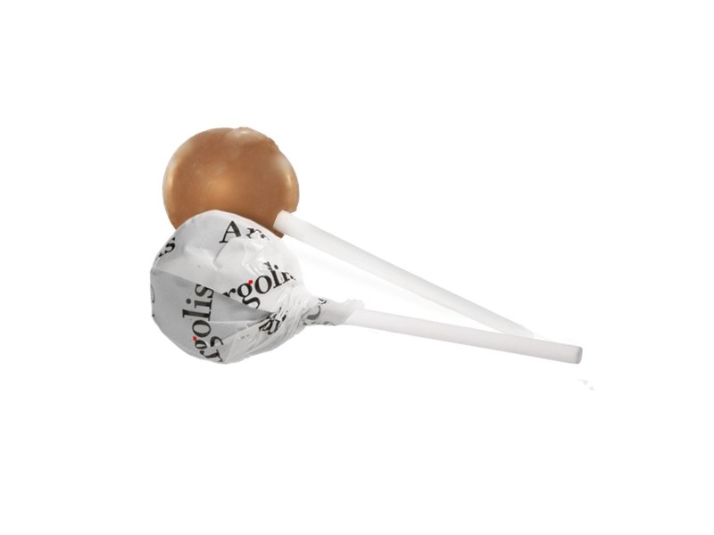 Ronde lolly in folie