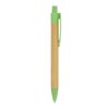 Ball pen bamboe met tarwestro