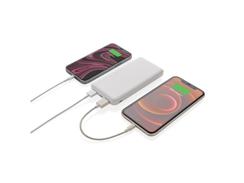 High density 10.000 mAh zakformaat powerbank