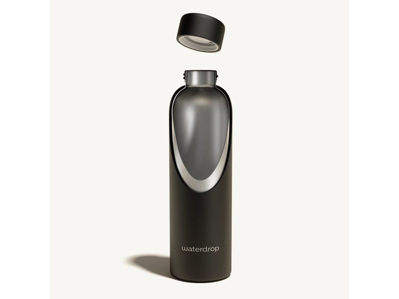 Waterdrop Roestvrijstalen Fles met Stalen dop 600ml Waterdrop Roestvrijstalen Fles met Stalen dop 600ml