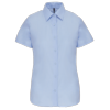 Kariban Dames oxford blouse korte mouwen Kariban Dames oxford blouse korte mouwen