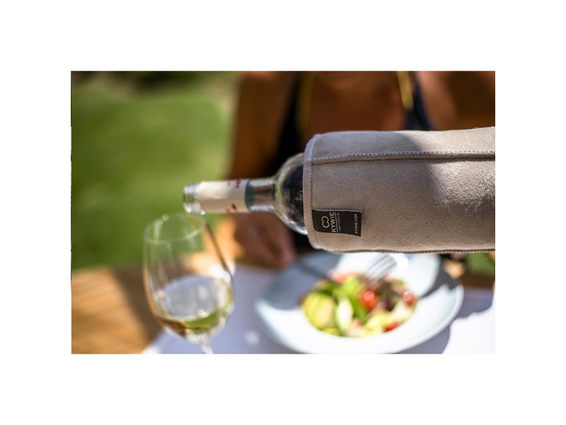KYWIE Wine Cooler Camel Suede wijnkoeler