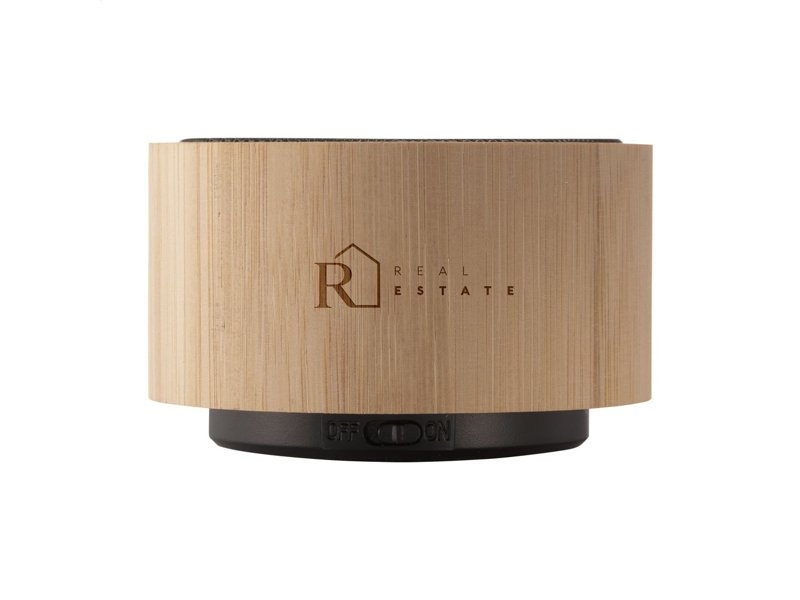 Wave FSC Bamboo Wireless Speaker draadloze speaker Wave FSC Bamboo Wireless Speaker draadloze speaker