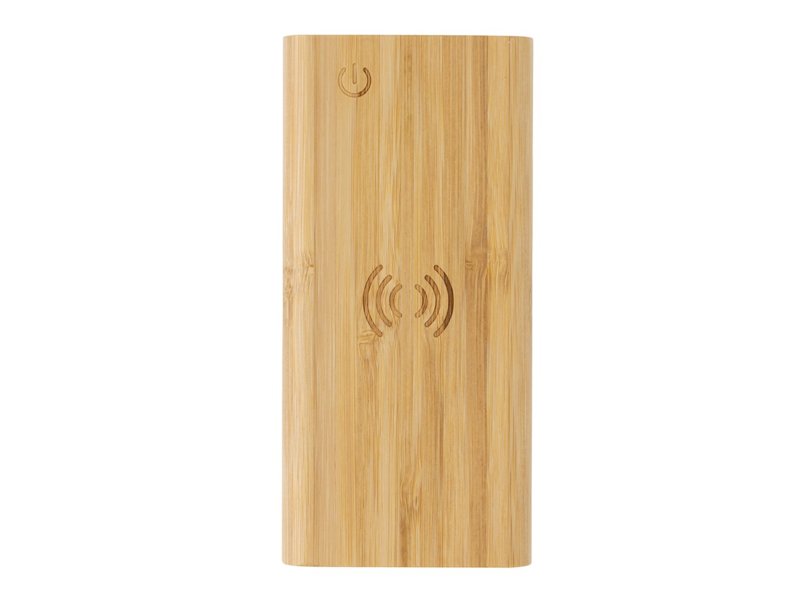 Bamboe 8.000 mAh 5W draadloze powerbank