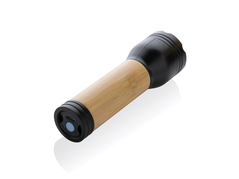 Lucid 3W RCS gerecycled plastic & bamboo zaklamp