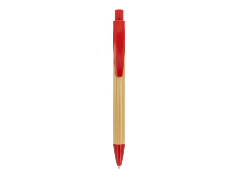 Ball pen bamboe met tarwestro