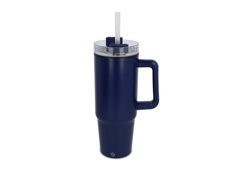 Miami beker met handvat en rietje 800ml Miami beker met handvat en rietje 800ml