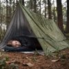 Compacte noodtent voor overleven in de buitenlucht Compacte noodtent voor overleven in de buitenlucht