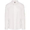 Kariban Herenoverhemd in popeline met lange mouwen
