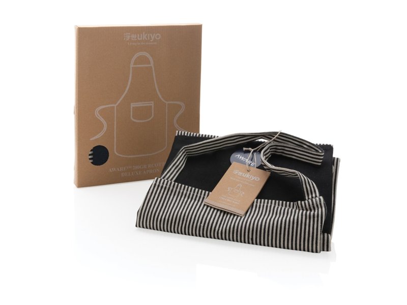 Ukiyo Aware™ 280gr recycled katoenen deluxe schort Ukiyo Aware™ 280gr recycled katoenen deluxe schort