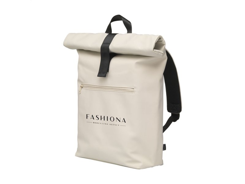 Lennon Roll-Top Recycled PU Backpack rugzak Lennon Roll-Top Recycled PU Backpack rugzak