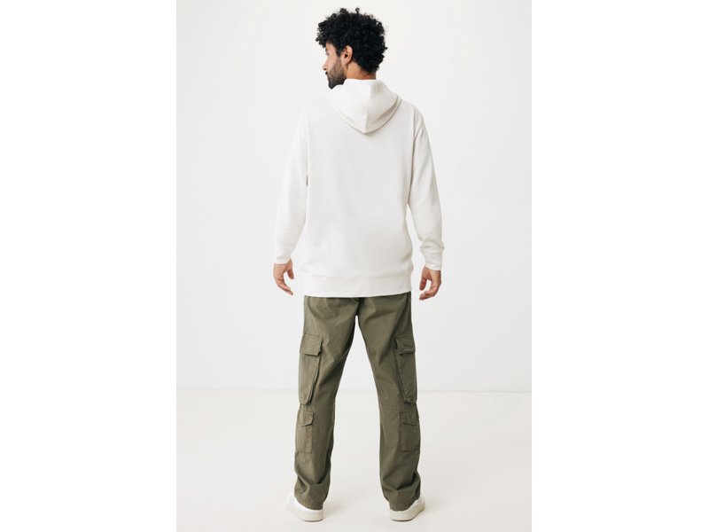 Iqoniq Yengo recycled katoen hoodie met steekzakken Iqoniq Yengo recycled katoen hoodie met steekzakken