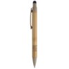 Balpen bamboe en tarwestro met stylus Balpen bamboe en tarwestro met stylus