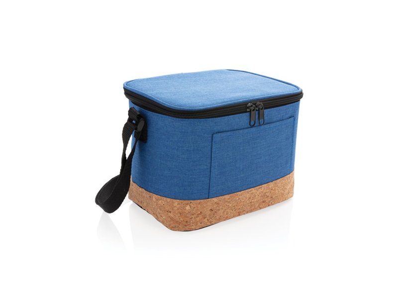 Duo tone koeltas met kurkdetail Duo tone koeltas met kurkdetail