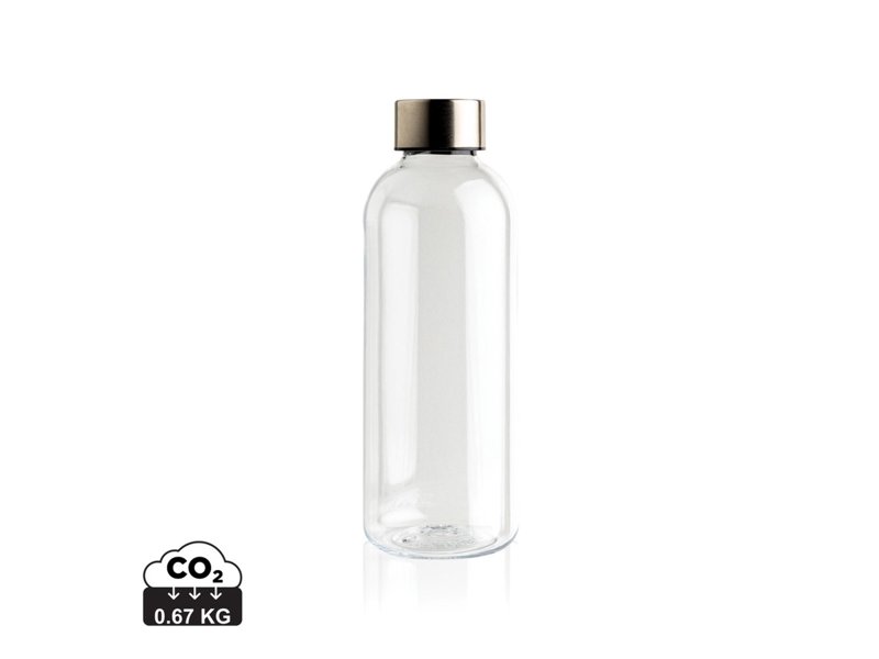 Lekvrije waterfles met metallic dop