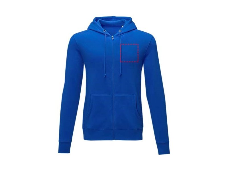 Theron heren hoodie met ritssluiting Theron heren hoodie met ritssluiting